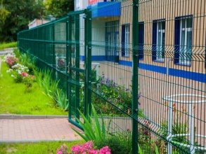 3D заборы для детского сада 80 метров фото в Кстово