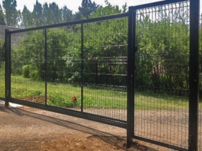 3D заборы 25 метров фото под ключ