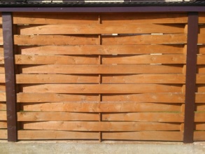 Деревянный забор плетёнка 12 метров фото в Кстово